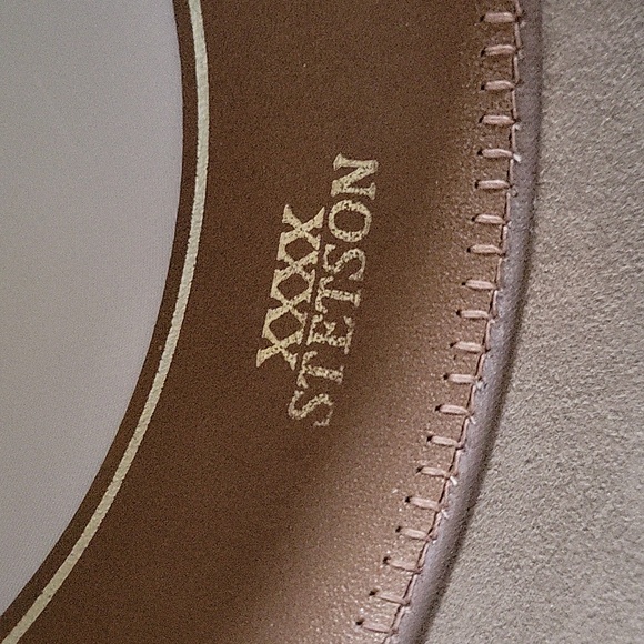 Vintage Stetson Gallup Cowgirl Hat Tan - Picture 9 of 11